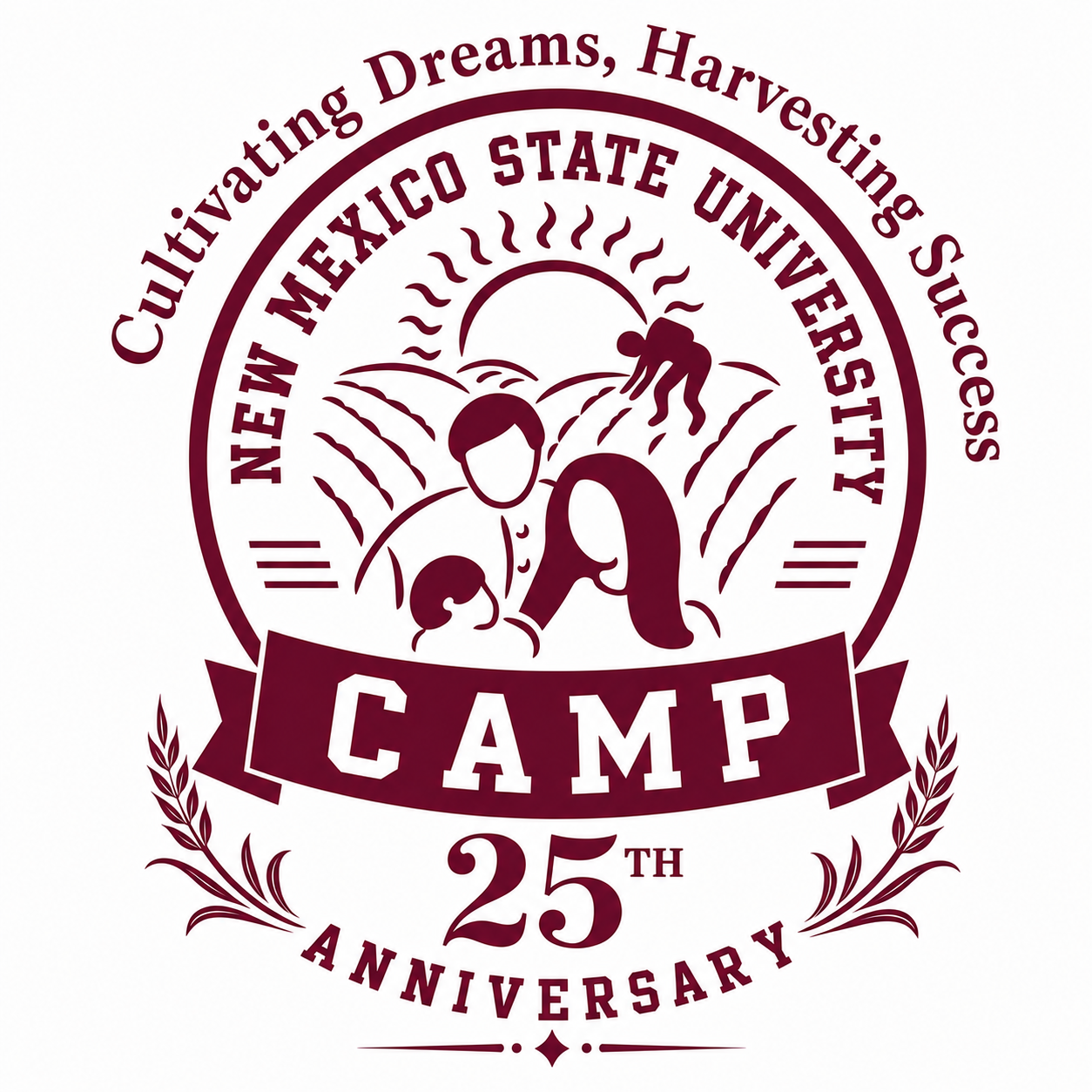 CAMP 25 Year Anniversary Logo