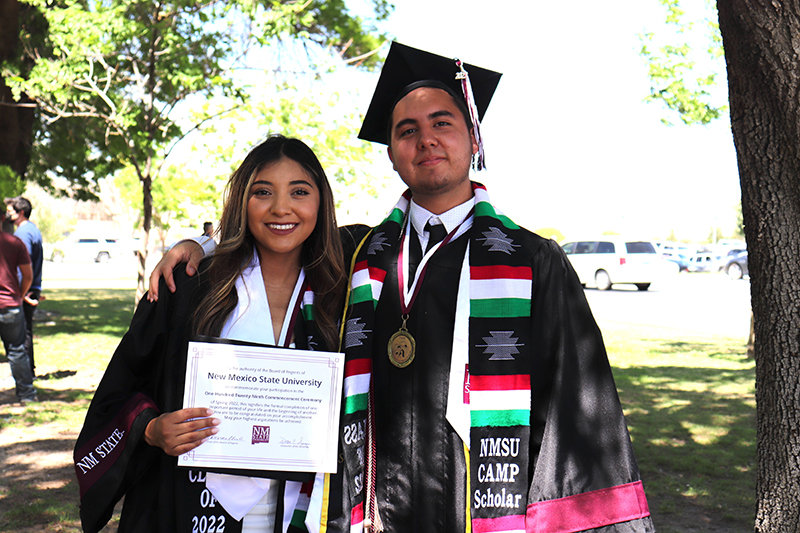 CAMP Graduates Sheyla and Daniel