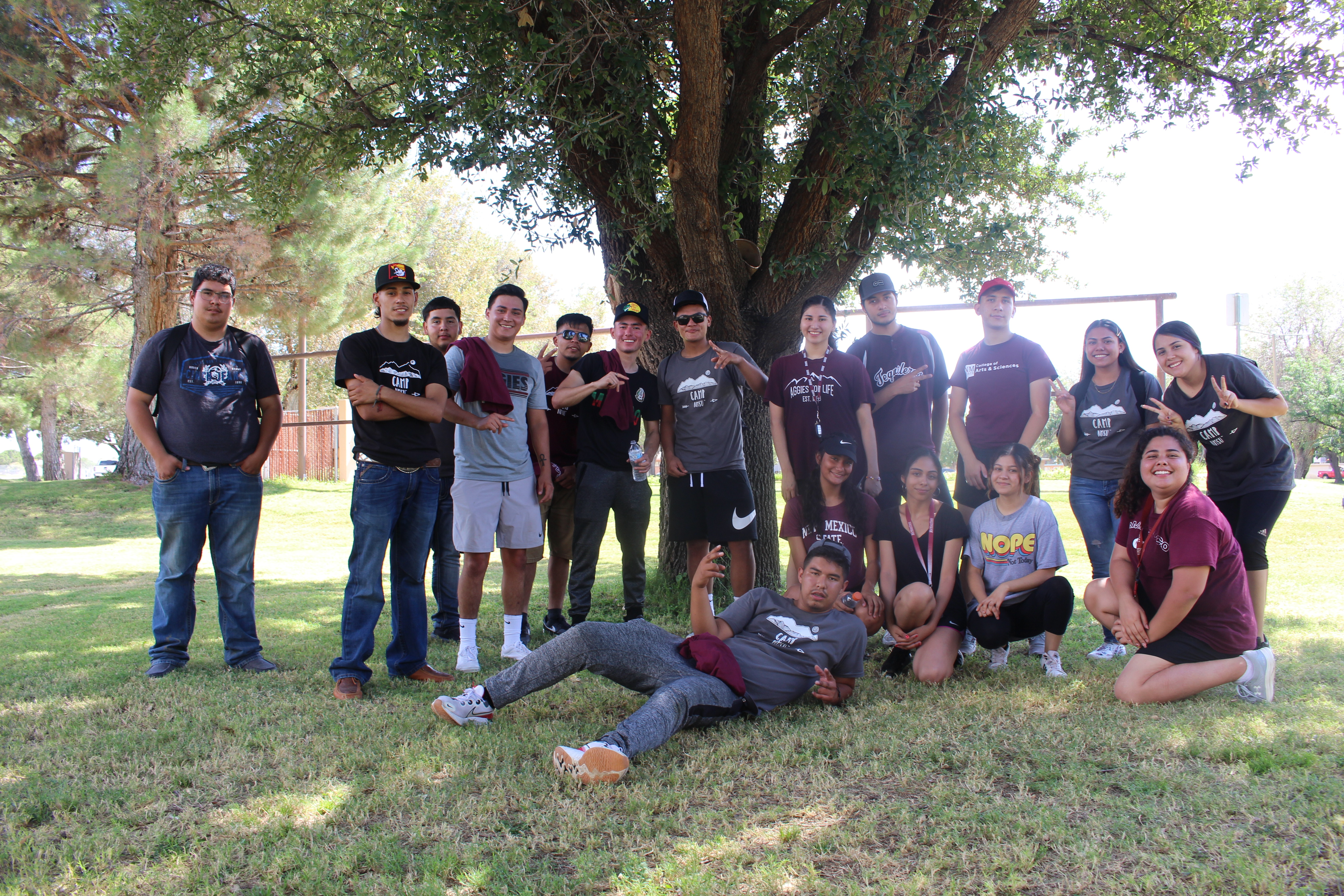 CAMP StuCo Welcome Back Group Photo 2021